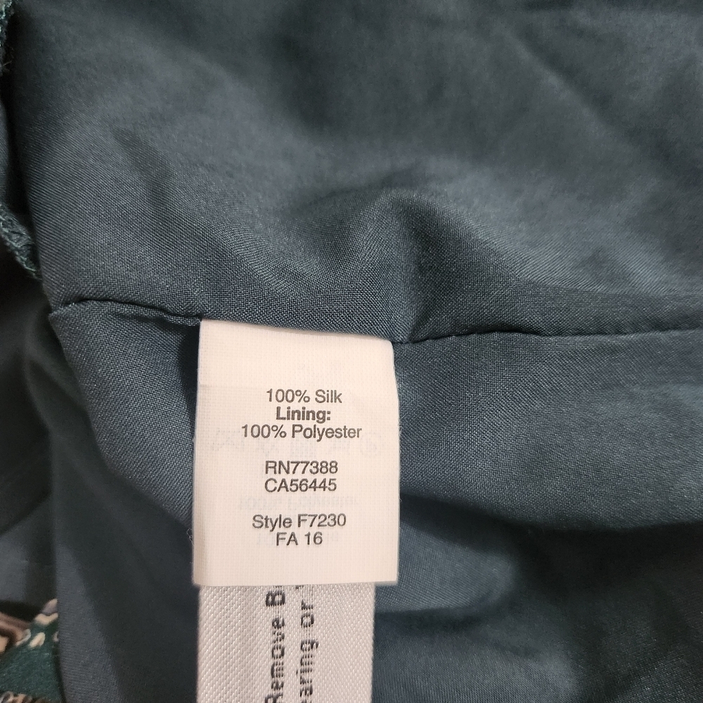 Madewell Starland bell-sleeve silk dress - Picture 7 of 8